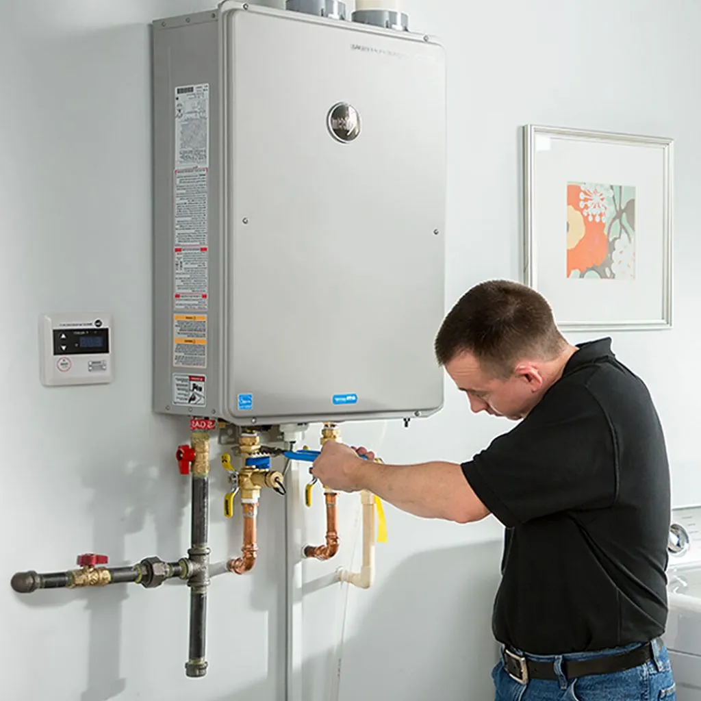 tankless water heater repair in Cade, LA